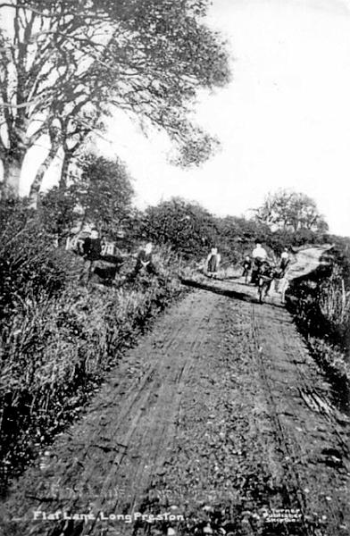 Flat Lane - postcard.JPG - Flat Lane  - from postcard.  ( Date not known ) 